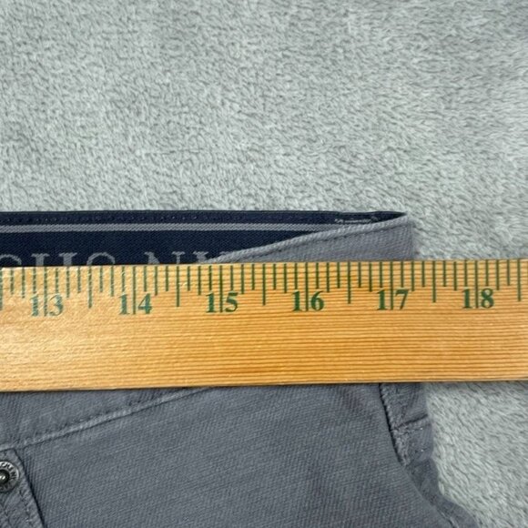 Jachs NY Mens Gray Slim-Fit Pants Size 34/32 With Stretchy Fabric a1096 - Picture 3 of 6